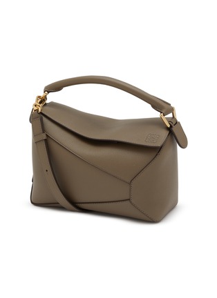 Main View - Click To Enlarge - LOEWE - Medium Puzzle Edge Grained Leather Bag