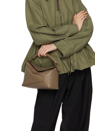Figure View - Click To Enlarge - LOEWE - Medium Puzzle Edge Grained Leather Bag