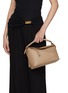 Figure View - Click To Enlarge - LOEWE - Small Puzzle Edge Soft Grained Leather Bag