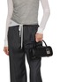 Front View - Click To Enlarge - LOEWE - Amazona 23 Cropped Leather Handbag