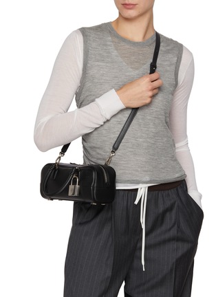 Figure View - Click To Enlarge - LOEWE - Amazona 23 Cropped Leather Handbag