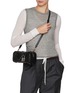 Figure View - Click To Enlarge - LOEWE - Amazona 23 Cropped Leather Handbag