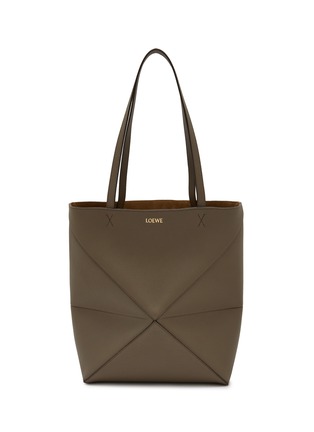 Main View - Click To Enlarge - LOEWE - Medium Puzzle Fold Leather Tote Bag