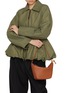 Front View - Click To Enlarge - LOEWE - Mini Hammock Leather Hobo Bag