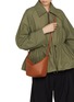 Figure View - Click To Enlarge - LOEWE - Mini Hammock Leather Hobo Bag