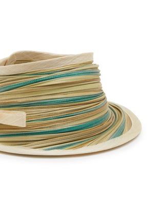Detail View - Click To Enlarge - LANE'S - Foldable Buntal Lurex Hat