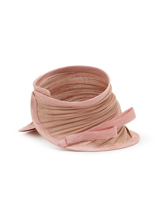 Figure View - Click To Enlarge - LANE'S - Foldable Buntal Lurex Hat
