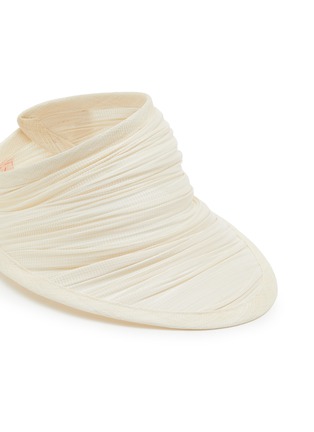 Detail View - Click To Enlarge - LANE'S - Foldable Buntal Lurex Visor