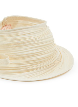 Detail View - Click To Enlarge - LANE'S - Foldable Buntal Lurex Hat