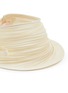 Detail View - Click To Enlarge - LANE'S - Foldable Buntal Lurex Hat