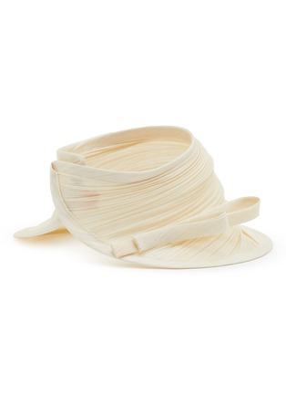 Figure View - Click To Enlarge - LANE'S - Foldable Buntal Lurex Hat