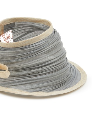 Detail View - Click To Enlarge - LANE'S - Foldable Buntal Lurex Hat