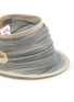 Detail View - Click To Enlarge - LANE'S - Foldable Buntal Lurex Hat