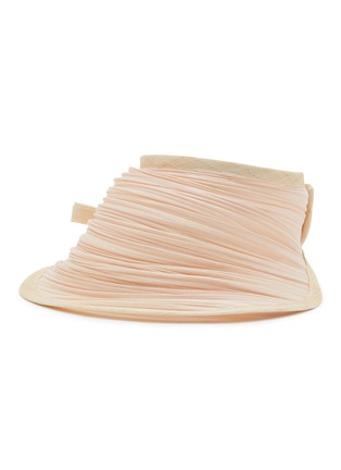 Main View - Click To Enlarge - LANE'S - Foldable Buntal Lurex Hat