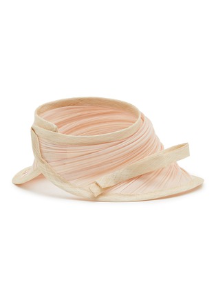 Figure View - Click To Enlarge - LANE'S - Foldable Buntal Lurex Hat