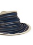 Detail View - Click To Enlarge - LANE'S - Foldable Buntal Lurex Hat