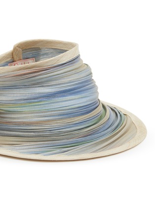 Detail View - Click To Enlarge - LANE'S - Foldable Buntal Lurex Hat
