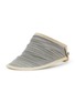 Main View - Click To Enlarge - LANE'S - Foldable Buntal Lurex Visor