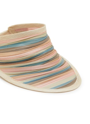 Detail View - Click To Enlarge - LANE'S - Foldable Buntal Lurex Visor