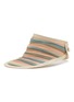 Main View - Click To Enlarge - LANE'S - Foldable Buntal Lurex Visor