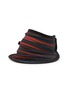 Main View - Click To Enlarge - LANE'S - Foldable Buntal Lurex Hat
