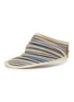 Main View - Click To Enlarge - LANE'S - Foldable Buntal Lurex Visor