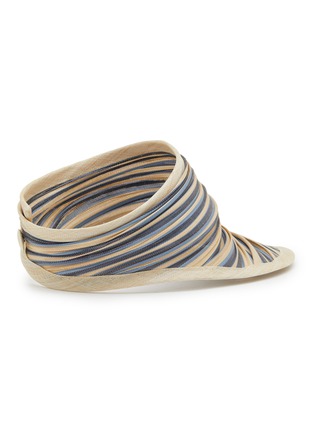Figure View - Click To Enlarge - LANE'S - Foldable Buntal Lurex Visor