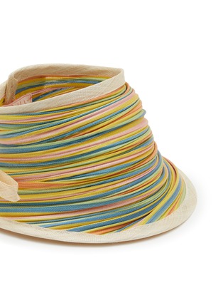 Detail View - Click To Enlarge - LANE'S - Foldable Buntal Lurex Hat