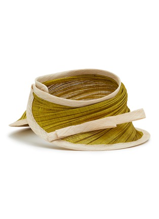 Figure View - Click To Enlarge - LANE'S - Foldable Buntal Lurex Hat