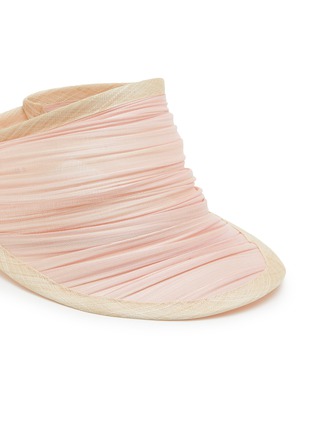 Detail View - Click To Enlarge - LANE'S - Foldable Buntal Lurex Visor