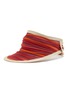 Main View - Click To Enlarge - LANE'S - Foldable Buntal Lurex Visor