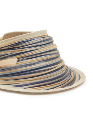 Detail View - Click To Enlarge - LANE'S - Foldable Buntal Lurex Hat