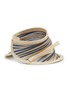 Figure View - Click To Enlarge - LANE'S - Foldable Buntal Lurex Hat