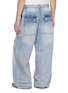 Back View - Click To Enlarge - WE11DONE - Logo Embroidered Carpenter Jeans