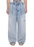Main View - Click To Enlarge - WE11DONE - Logo Embroidered Carpenter Jeans