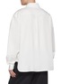 Back View - Click To Enlarge - WE11DONE - Removable Double Collar Cotton Shirt