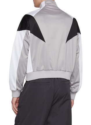 Back View - Click To Enlarge - WE11DONE - Se11done Logo Colour Block Track Jacket