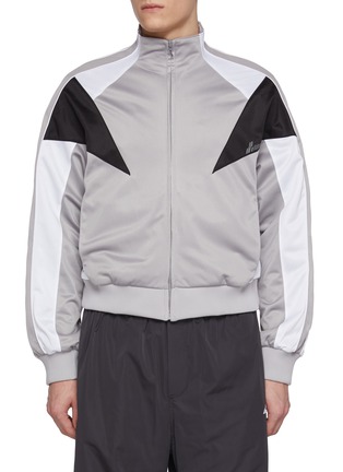 Main View - Click To Enlarge - WE11DONE - Se11done Logo Colour Block Track Jacket