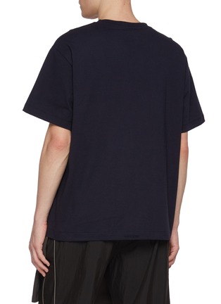 Back View - Click To Enlarge - WE11DONE - Amber Monster Graphic Cotton T-Shirt