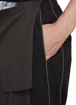  - WE11DONE - T-Shirt Layered Track Pants