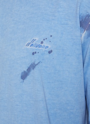  - WE11DONE - Paint Splatters Cotton T-Shirt