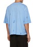 Back View - Click To Enlarge - WE11DONE - Paint Splatters Cotton T-Shirt