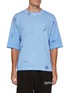 Main View - Click To Enlarge - WE11DONE - Paint Splatters Cotton T-Shirt