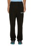 Main View - Click To Enlarge - WE11DONE - Gothic Logo Washed Cotton Sweatpants