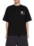 Main View - Click To Enlarge - WE11DONE - Teddy ID Graphic Cotton T-Shirt