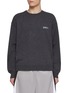 Main View - Click To Enlarge - WE11DONE - Tape Logo Merino Wool Sweater