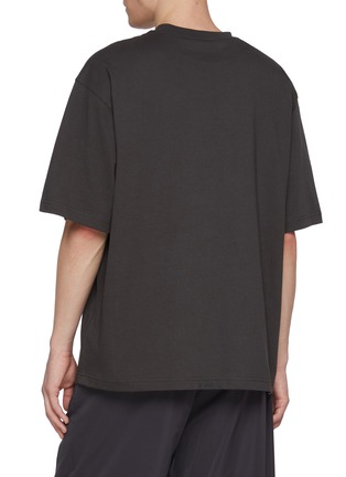 Back View - Click To Enlarge - WE11DONE - Multi Horror Movie Logo Cotton T-Shirt