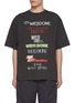 Main View - Click To Enlarge - WE11DONE - Multi Horror Movie Logo Cotton T-Shirt
