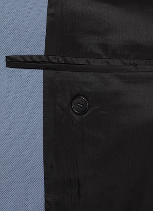  - WE11DONE - Single Breasted Door Knocker Tab Wool Blend Blazer