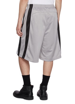 Back View - Click To Enlarge - WE11DONE - Se11done Side Stripe Athletic Shorts